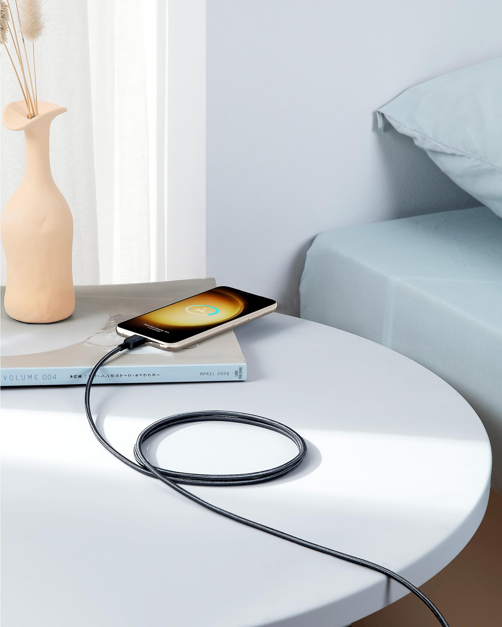 Foto 6 | Cable Usb C A Usb C Anker Tipo C De Carga Rápida De 3 M, Negro - Venta Internacional.