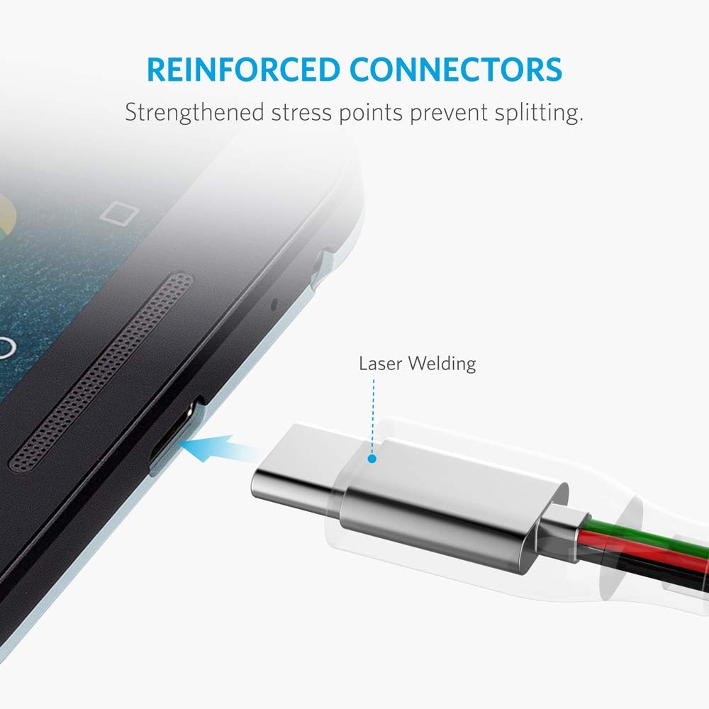 Foto 3 | Cable Usb Tipo C Anker Powerline+ Usb C A Usb 3.0 De 1,8 M - Venta Internacional.