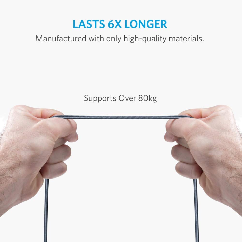 Foto 5 | Cable Usb Tipo C Anker Powerline+ Usb C A Usb 3.0 De 1,8 M - Venta Internacional.