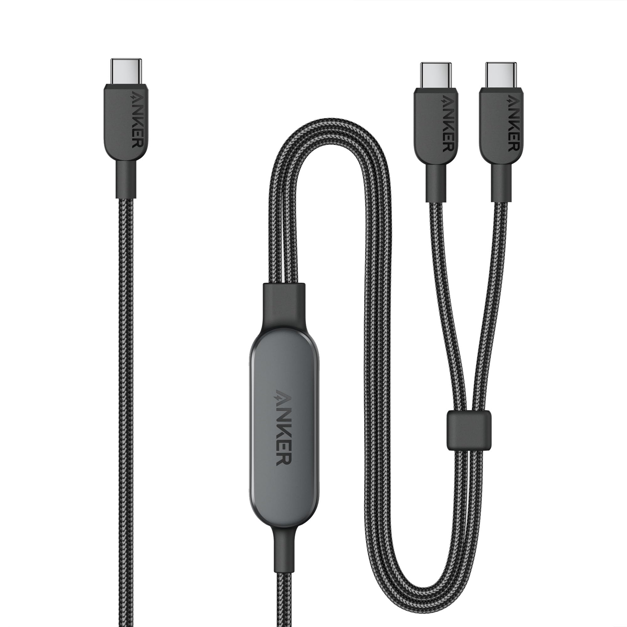 Foto 2 pulgar | Cable Anker Usb C 2 En 1 De 1,2 M Y 140 W De Carga Rápida Para Iphone 16 - Venta Internacional.