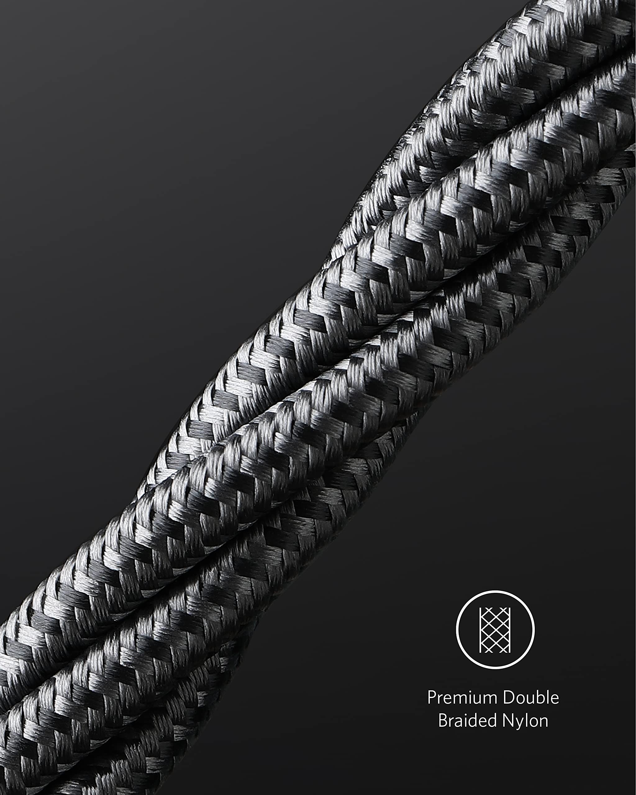 Foto 7 pulgar | Cable Usb C A Usb C Cargador De Nailon Anker De 1 M Para Iphone, Color Negro - Venta Internacional.