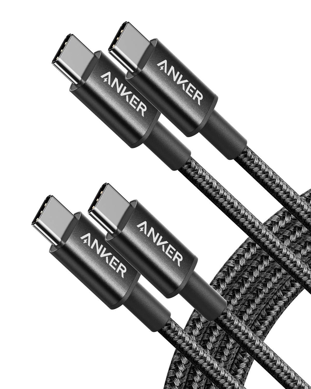 Foto 2 pulgar | Cable Anker Usb C A Usb C, 60 W, Carga Rápida, 1,8 M (paquete De 2), Color Negro - Venta Internacional.