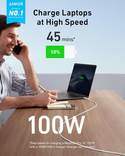 Foto 2 | Cable De Carga Anker Powerline Iii Usb-c A Usb-c De 100 W Y 1,8 M - Venta Internacional.
