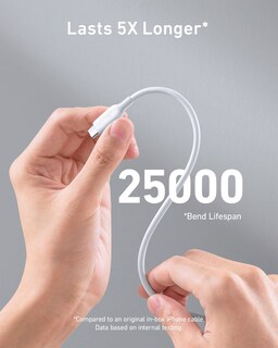 Foto 4 | Cable De Carga Anker Powerline Iii Usb-c A Usb-c De 100 W Y 1,8 M - Venta Internacional.