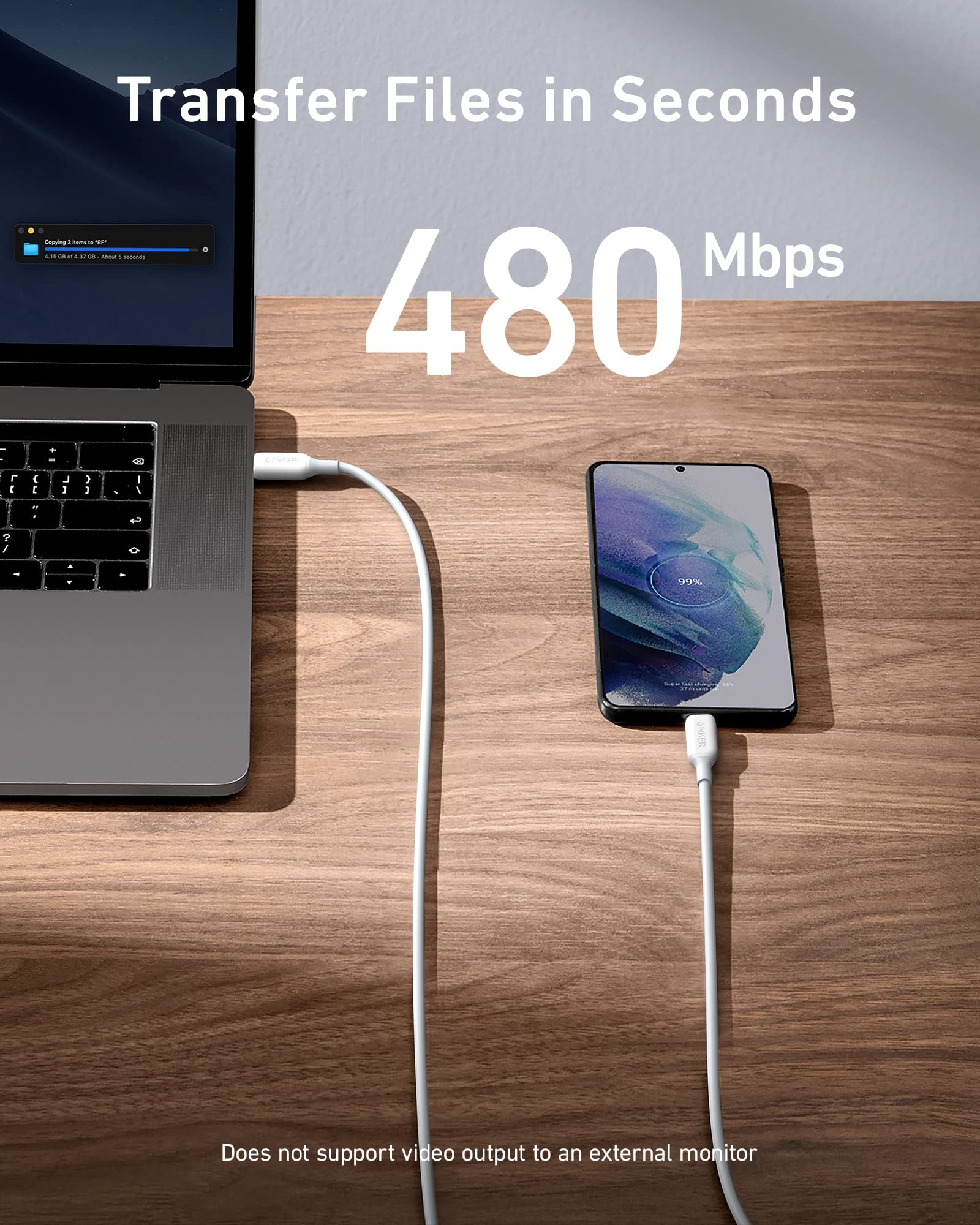 Foto 6 pulgar | Cable De Carga Anker Powerline Iii Usb-c A Usb-c De 100 W Y 1,8 M - Venta Internacional.