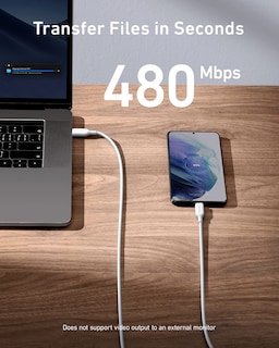 Foto 5 | Cable De Carga Anker Powerline Iii Usb-c A Usb-c De 100 W Y 1,8 M - Venta Internacional.