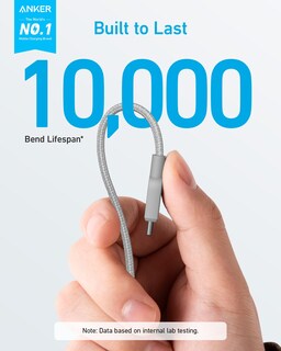 Foto 2 | Cable Usb C A Usb C Anker Tipo C De Carga Rápida De 3 Pies, Paquete De 2 - Venta Internacional.