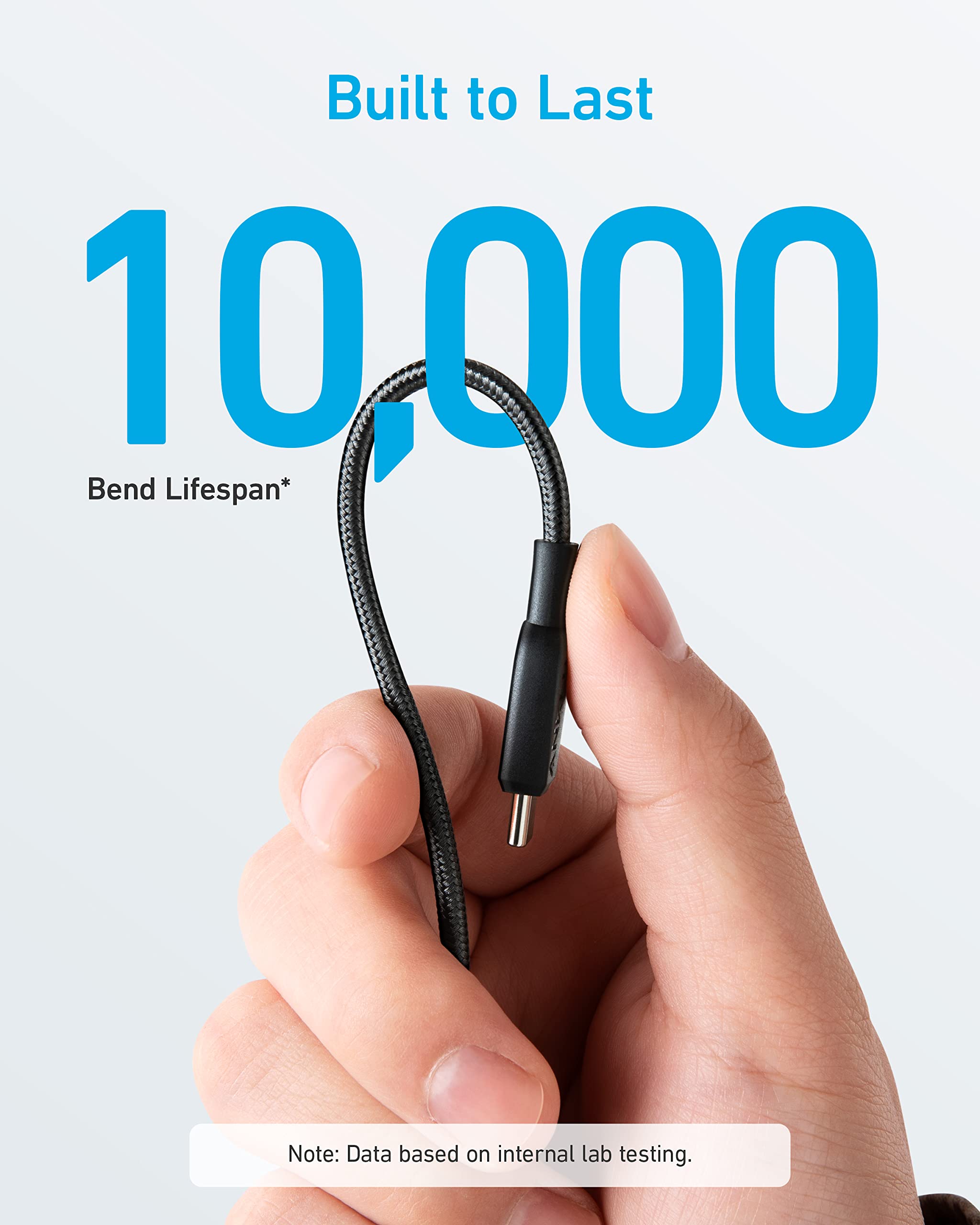 Foto 4 pulgar | Cable Usb C A Usb C Anker Tipo C, Carga Rápida, 3 Pies, Paquete De 2 - Venta Internacional.