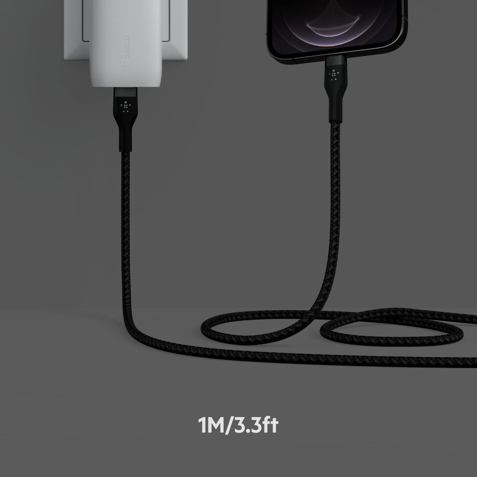 Foto 6 | Cable Belkin Boostcharge Pro Flex Usb-c A Lightning De 1 M, Paquete De 2 Unidades - Venta Internacional.