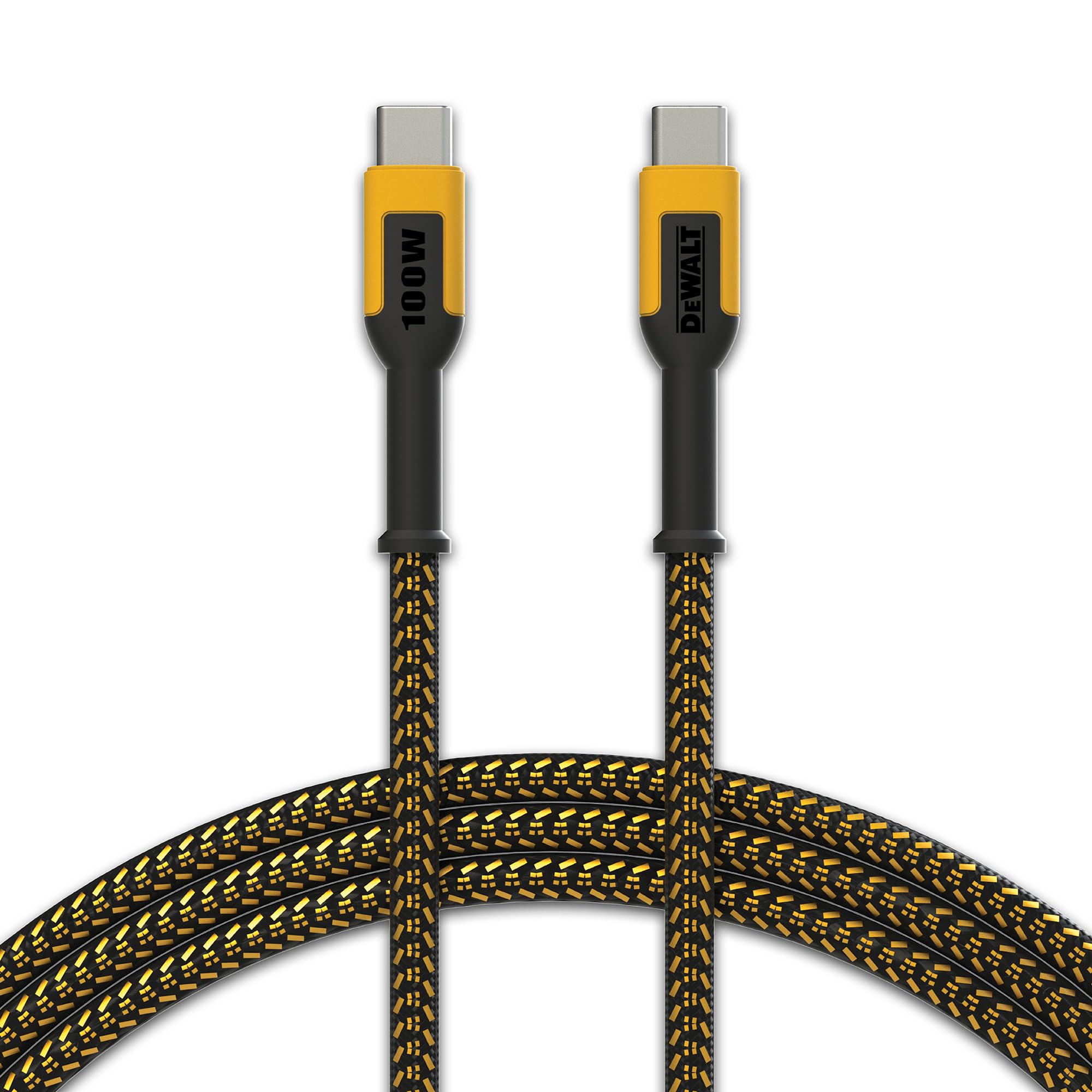 Foto 2 pulgar | Cable De Carga Dewalt Usb C A Usb C De 1 M Para Iphone Macbook De 100 W - Venta Internacional.