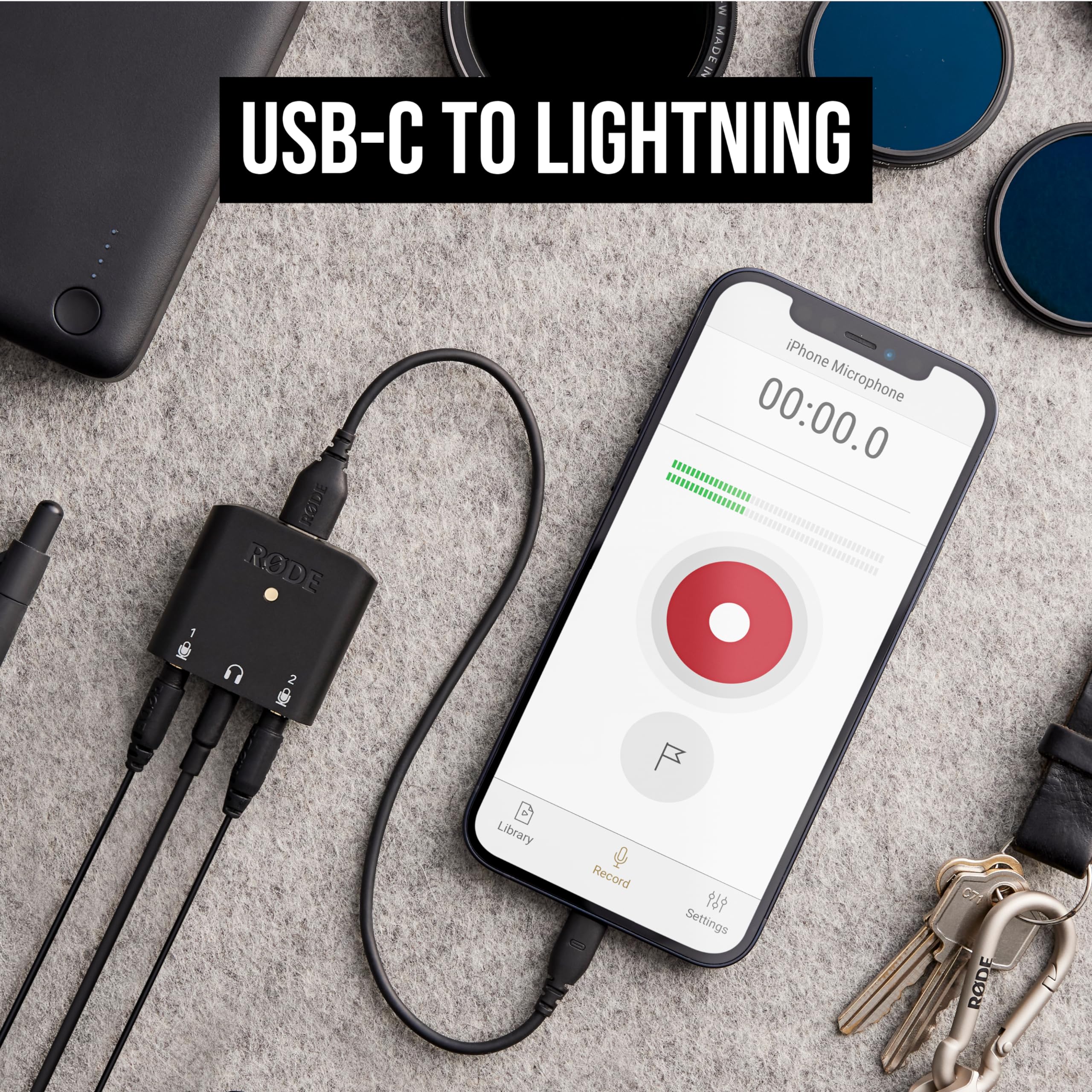 Foto 3 pulgar | Cable Usb-c A Lightning Røde Sc21 De 30 Cm Para Dispositivos Ios - Venta Internacional.