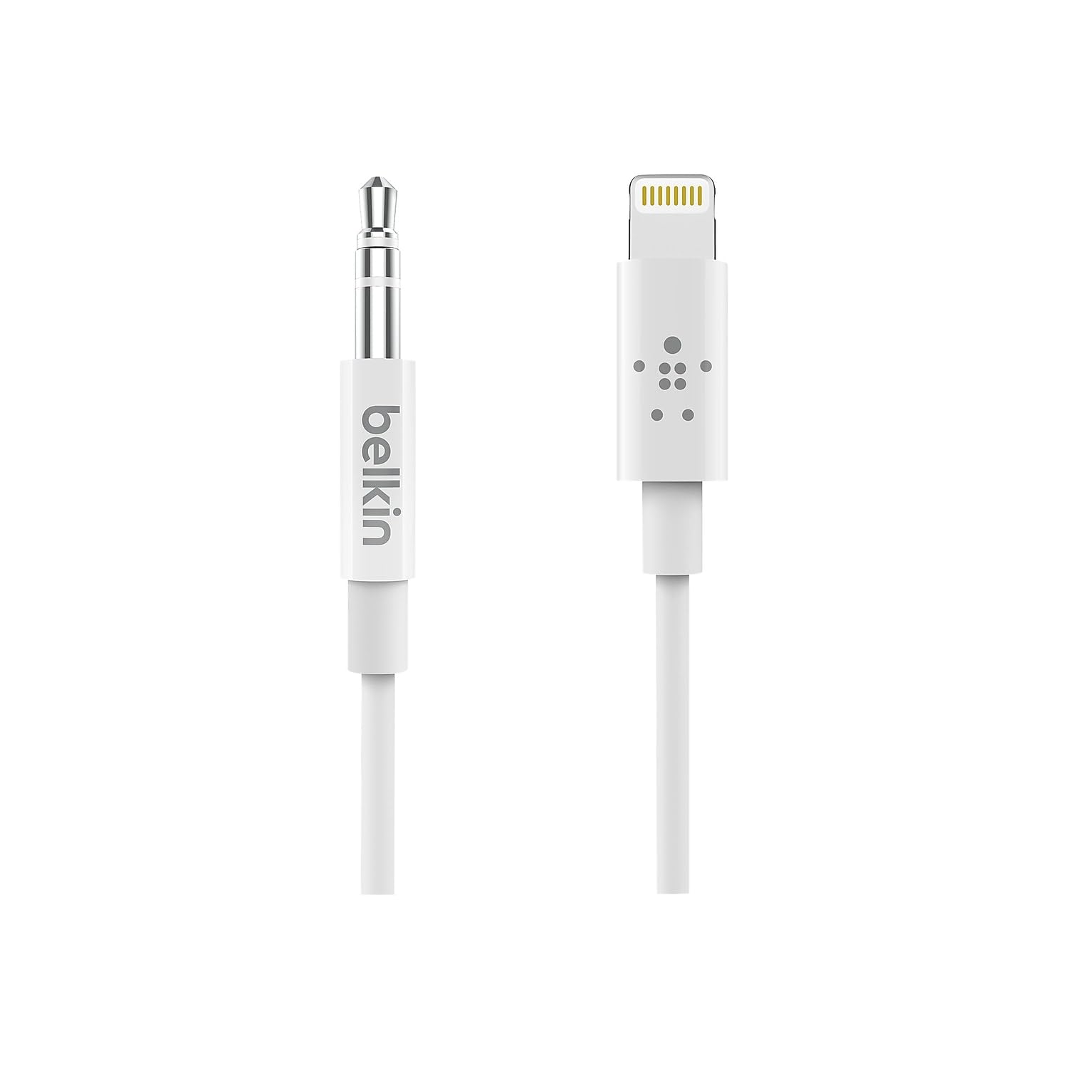 Foto 2 pulgar | Cable De Audio Belkin Av10172bt06-wht De 3,5 Mm A Lightning De 1,8 M - Venta Internacional.