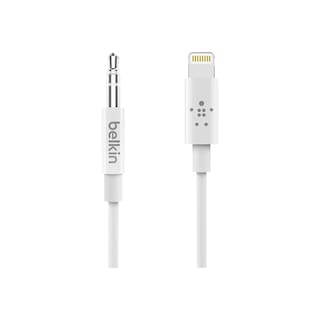 Foto 1 | Cable De Audio Belkin Av10172bt06-wht De 3,5 Mm A Lightning De 1,8 M - Venta Internacional.