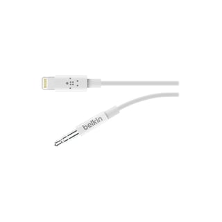 Foto 3 | Cable De Audio Belkin Av10172bt06-wht De 3,5 Mm A Lightning De 1,8 M - Venta Internacional.
