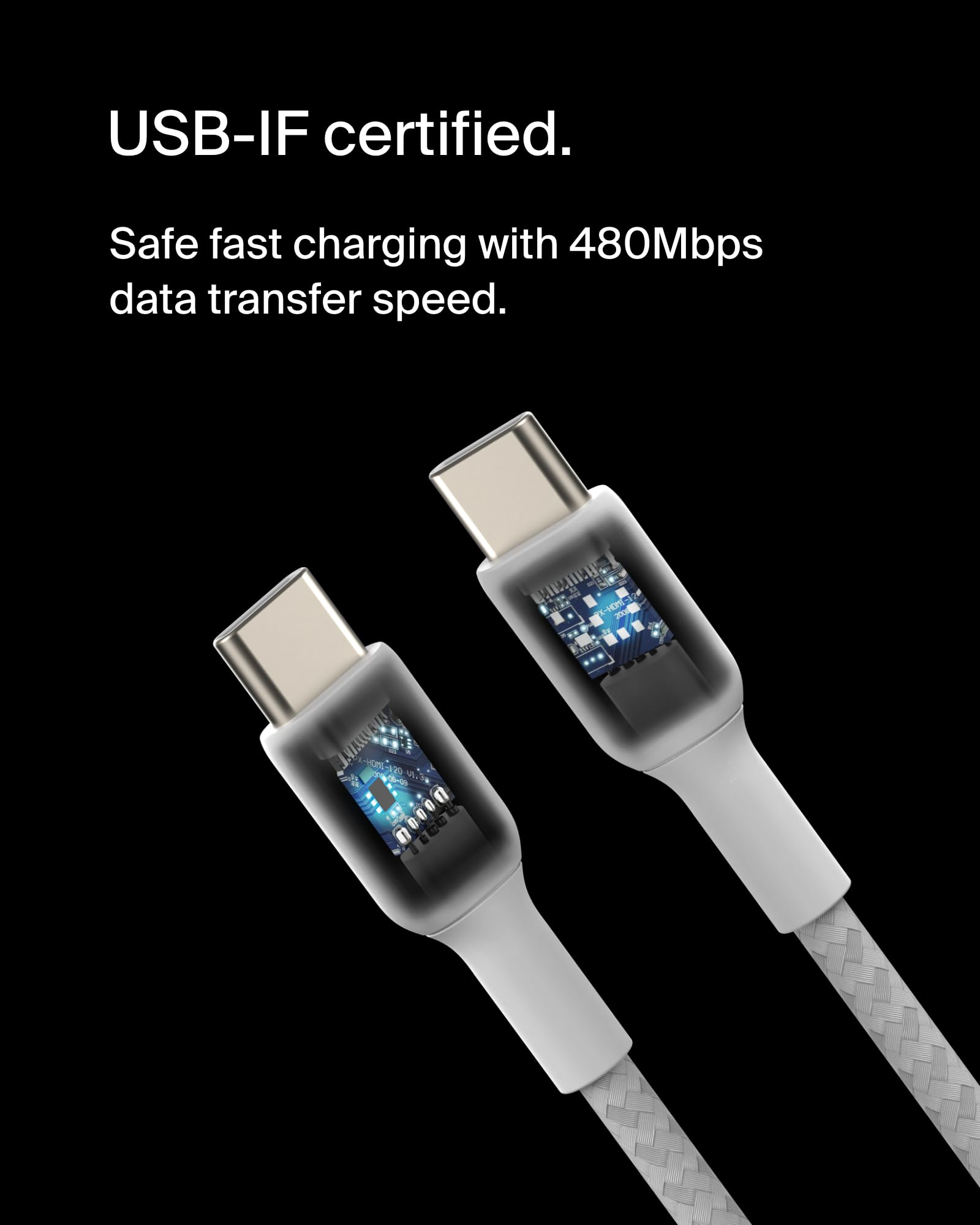 Foto 4 pulgar | Cable Usb-c A Usb-c Belkin Boostcharge De 1 M Para Iphone 16 - Venta Internacional.