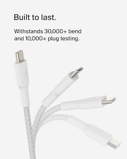 Foto 4 | Cable Usb-c A Usb-c Belkin Boostcharge De 1 M Para Iphone 16 - Venta Internacional.