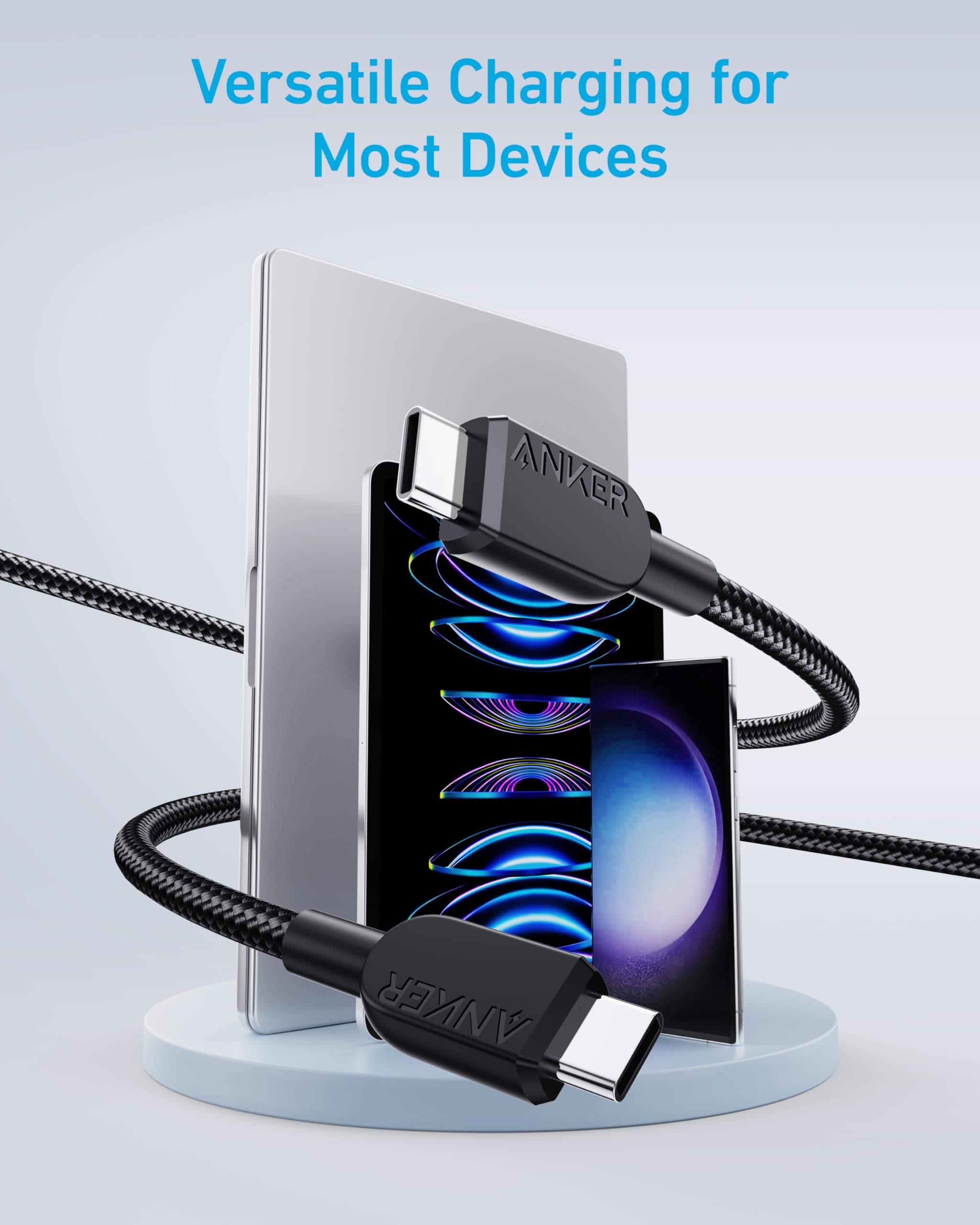 Foto 4 pulgar | Cable Anker Usb C A Usb C De 240 W, 3 Pies, Para Iphone, Macbook, Ipad - Venta Internacional.