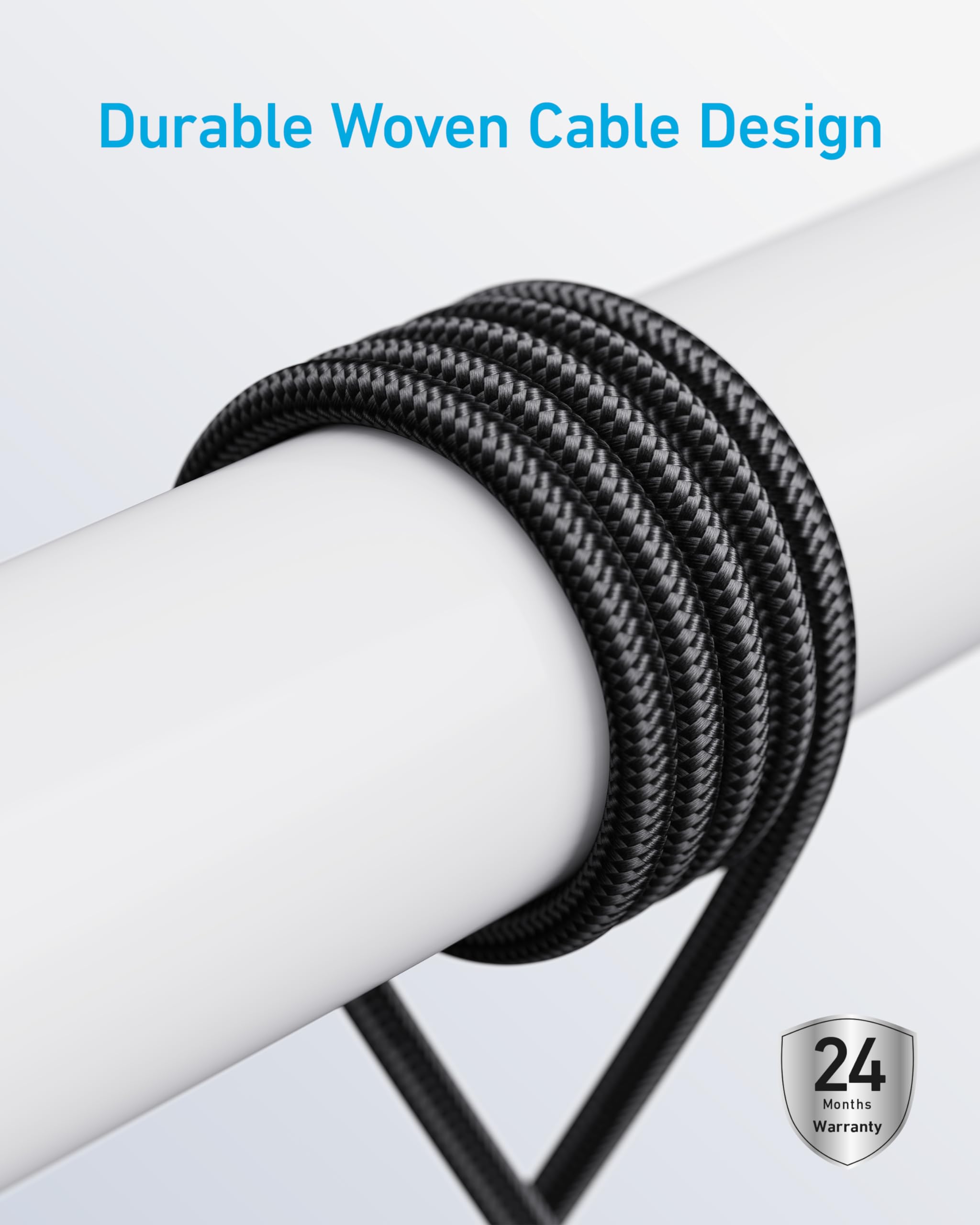 Foto 6 pulgar | Cable Anker Usb C A Usb C De 240 W, 3 Pies, Para Iphone, Macbook, Ipad - Venta Internacional.