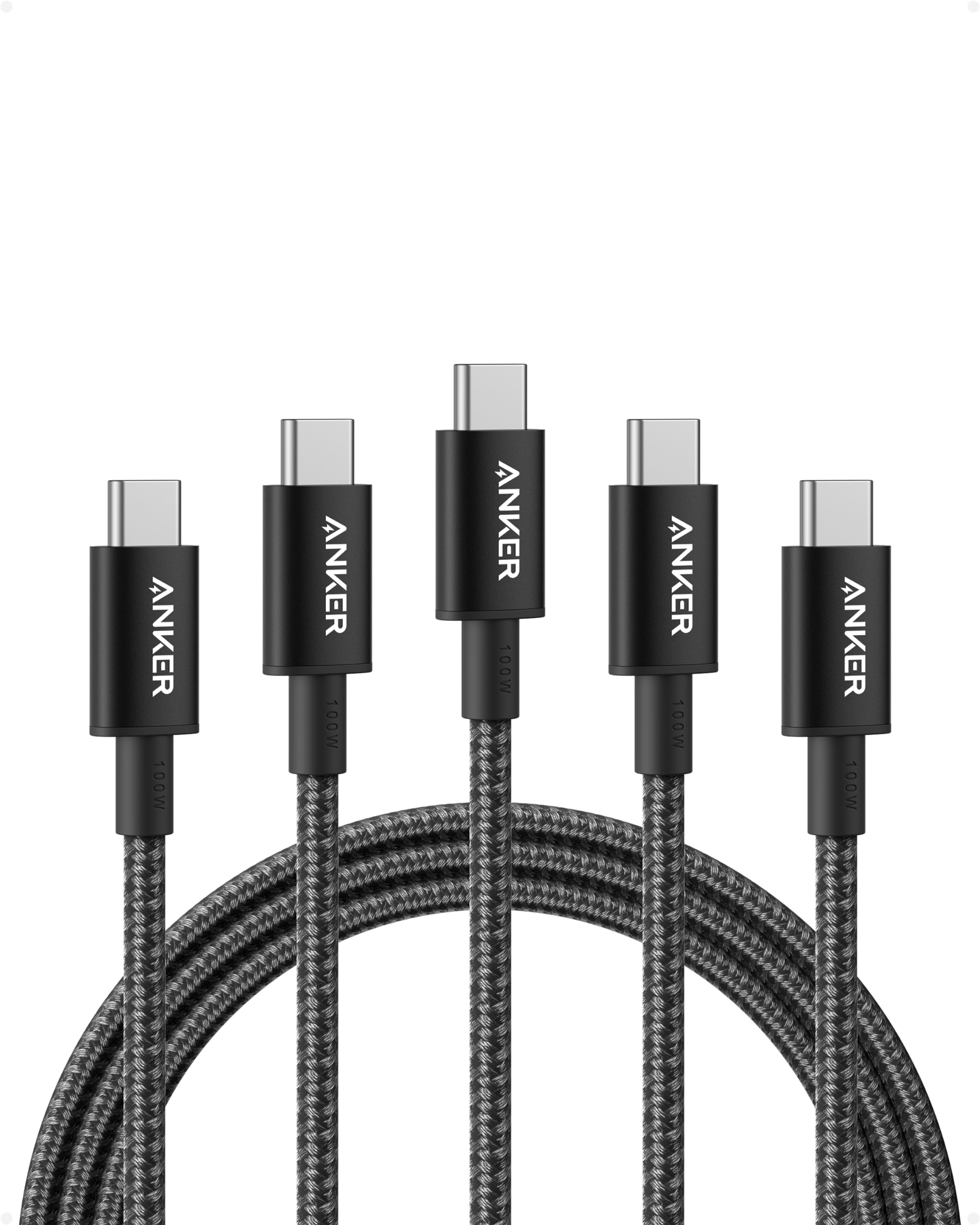 Cable Usb C A Usb C Anker Tipo C De Carga Rápida De 6 Pies Y 100 W - Venta Internacional.