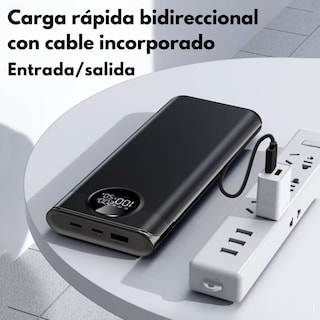 Foto 8 | Powerbank Mr. Gadgets 30 000 mah Ultra Carga Rapida 145w Batería Portátil