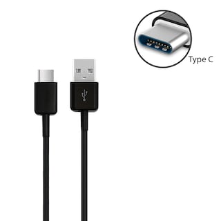 Foto 3 | Cable de Carga para Samsung Galaxy S8 Tipo C EP-DG950CBE Negro - Venta Internacional