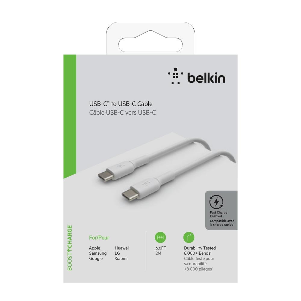 Foto 4 pulgar | Cable Tipo C De 2 Metros Color Negro Belkin