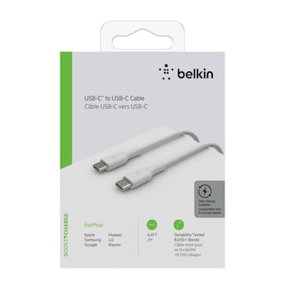 Foto 3 | Cable Tipo C De 2 Metros Color Negro Belkin