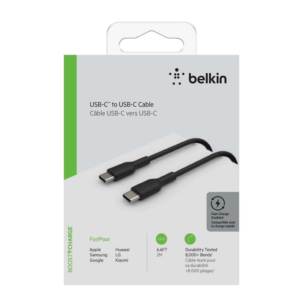 Foto 5 | Cable Tipo C De 2 Metros Color Negro Belkin