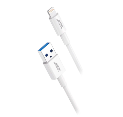 Foto 2 pulgar | Cable Usb A Usb Lightning Aek