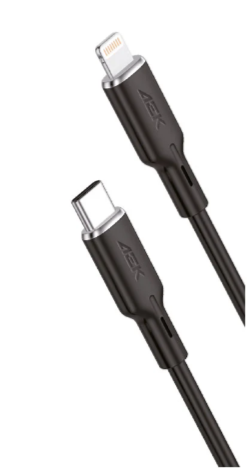 Foto 2 pulgar | Cable Usb Tipo ''c'' A Usb Lightning Aek