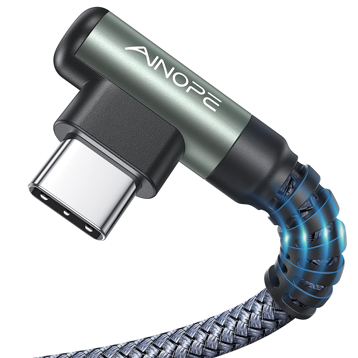 Cable Usb C Ainope, Paquete De 2 M, 3.1 A, Carga Rápida Para Galaxy S10 - Venta Internacional. $384