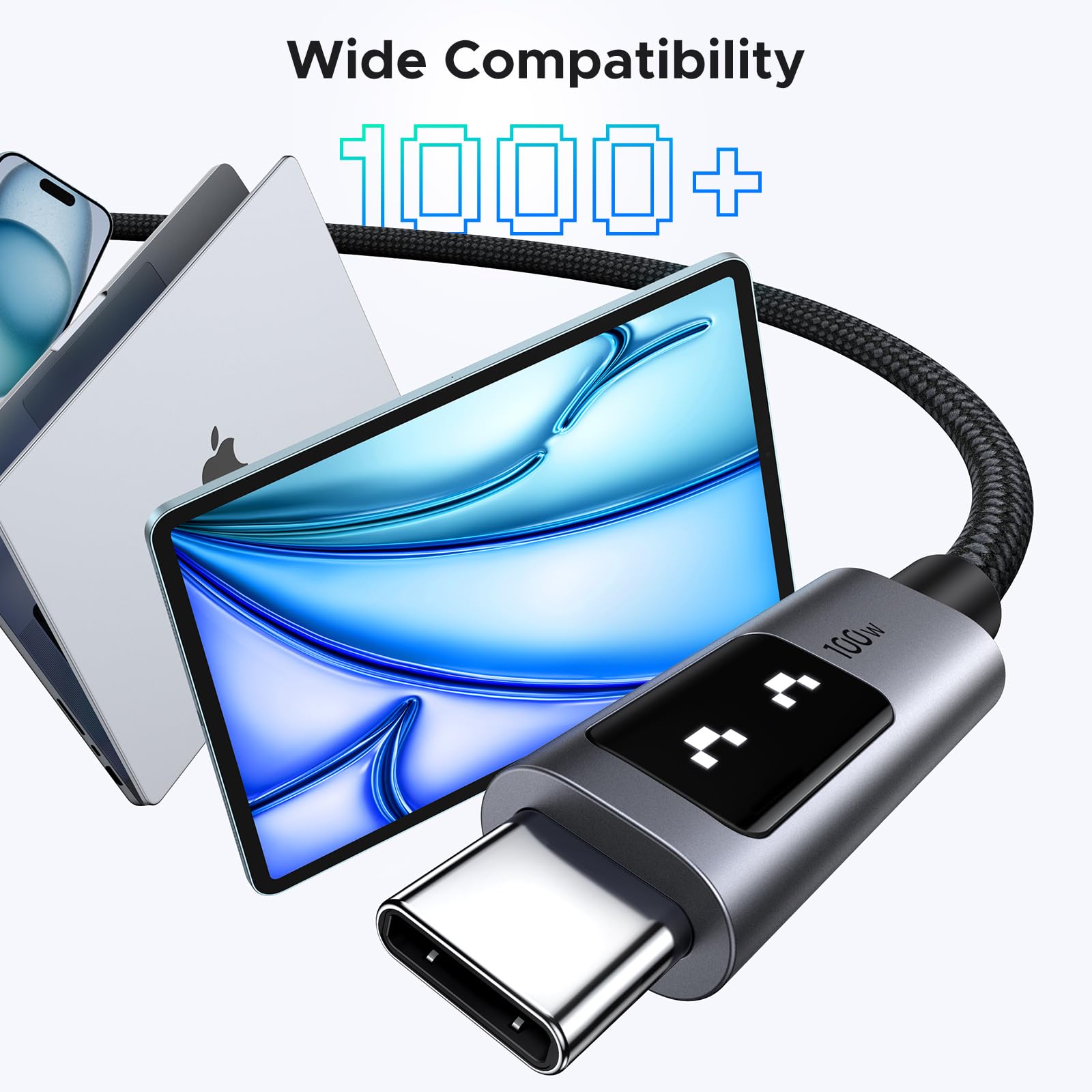 Foto 5 pulgar | Cable Usb C A Usb C Ugreen Uno De 100 W, Carga Rápida Y 0,5 M - Venta Internacional.