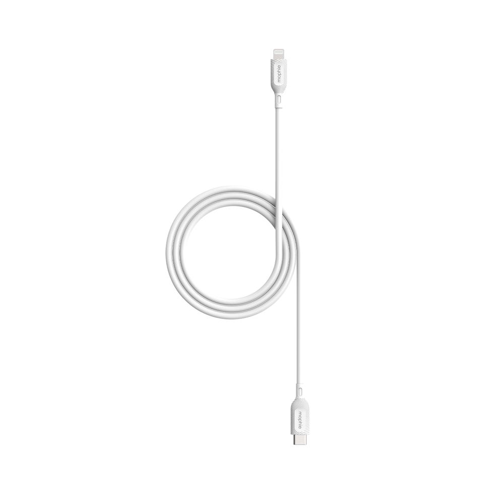 Foto 2 pulgar | Cable Lightning Carga Rápida 60w 1m Mophie Blanco