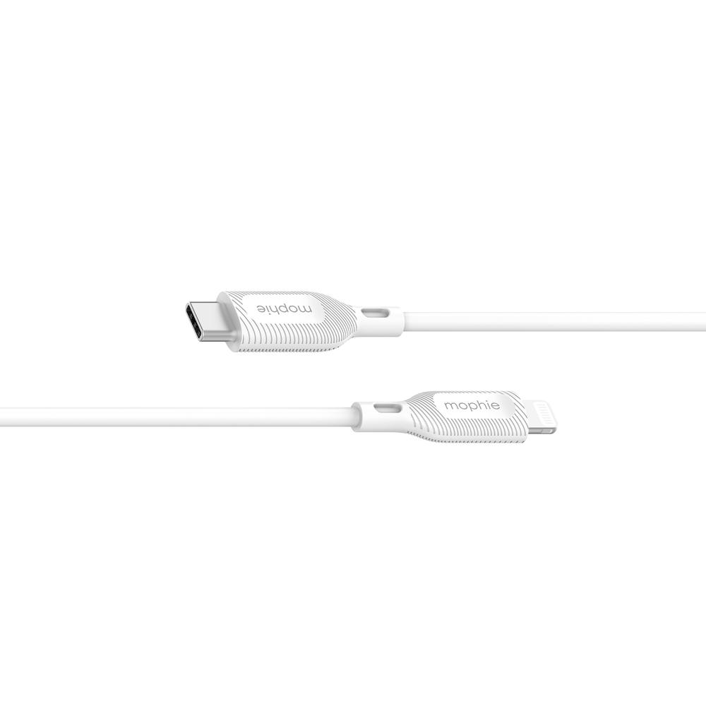 Foto 5 pulgar | Cable Lightning Carga Rápida 60w 1m Mophie Blanco