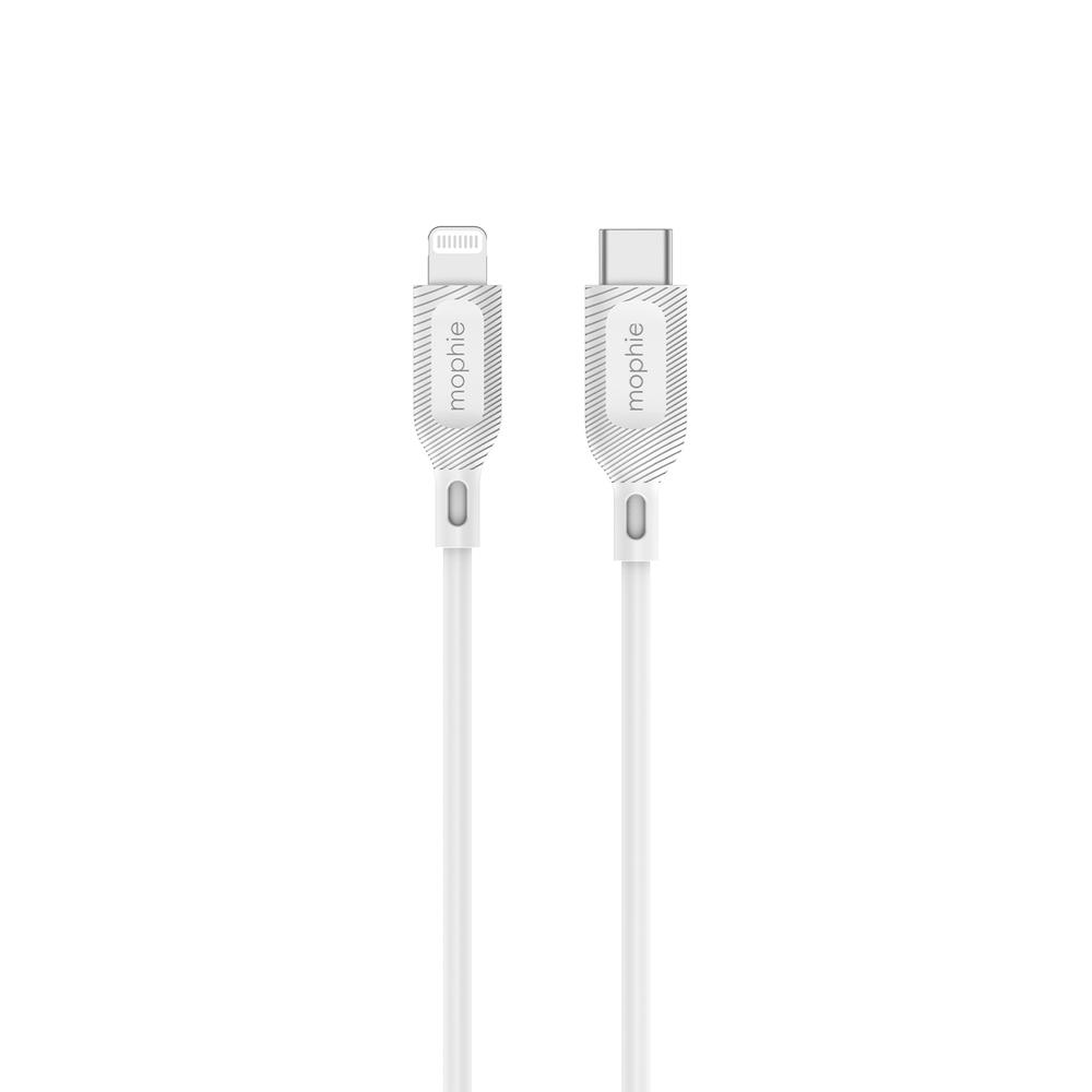 Foto 6 pulgar | Cable Lightning Carga Rápida 60w 1m Mophie Blanco