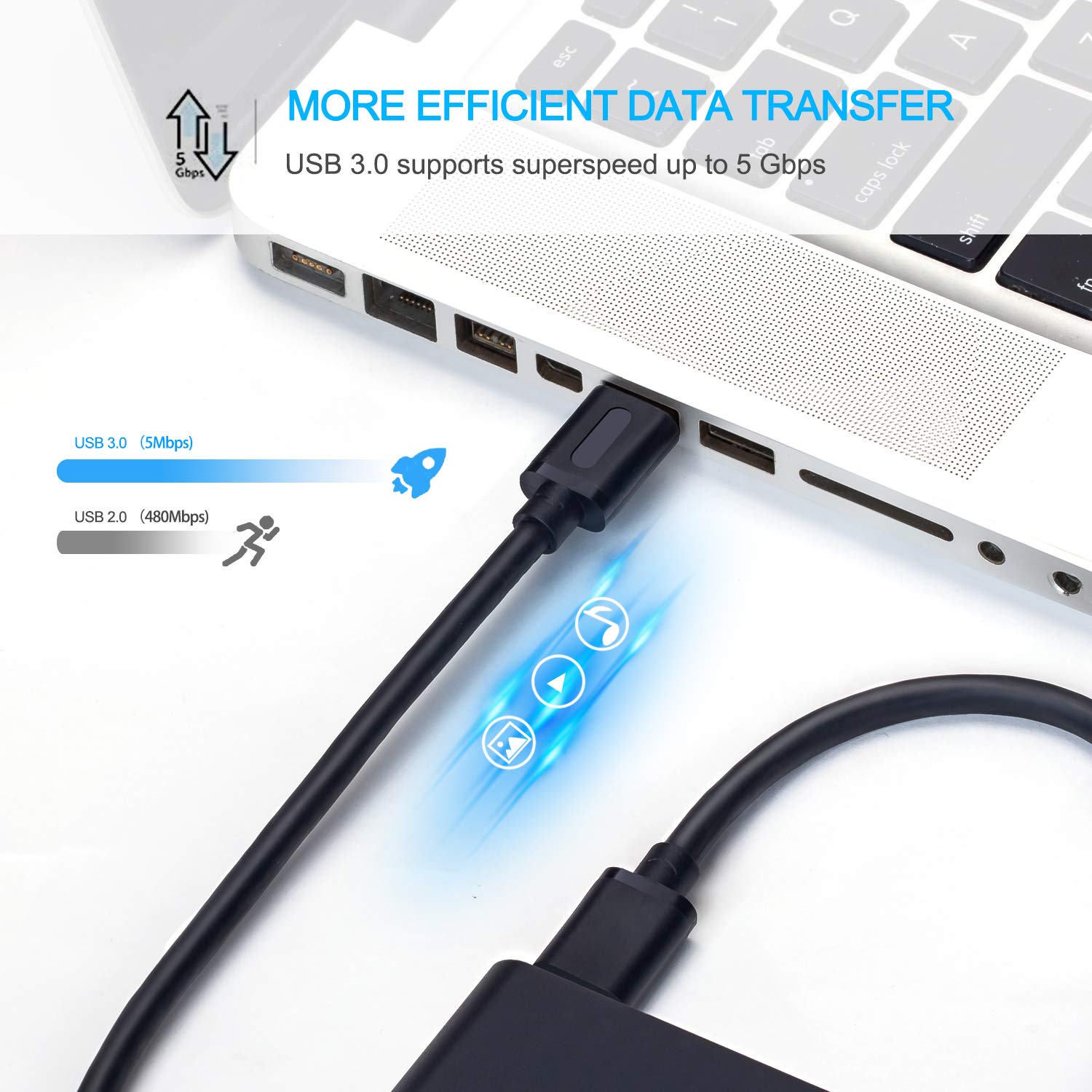 Foto 7 pulgar | Cable Usb 3.0 A Macho A A De 1 M Jelly Tang Jelly Tang - Venta Internacional.