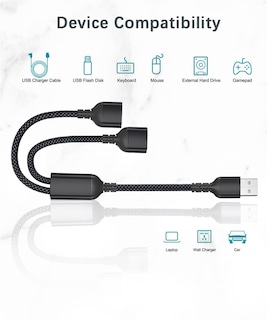 Foto 3 | Cable Divisor Usb Basesailor de 30 cm-Venta Internacional