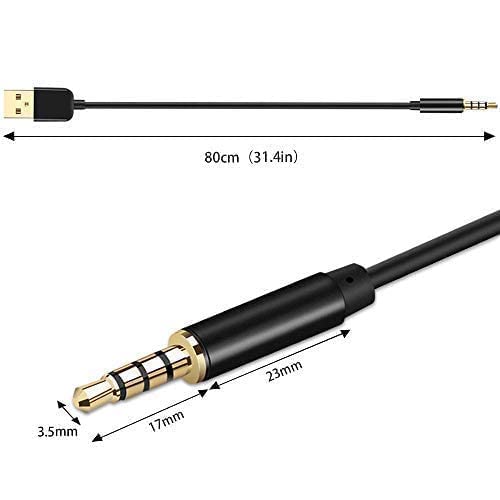 Foto 3 pulgar | Cable de Carga AGPtek de 3.5 mm para Mp3-Venta Internacional