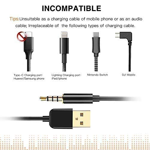 Foto 5 pulgar | Cable de Carga AGPtek de 3.5 mm para Mp3-Venta Internacional