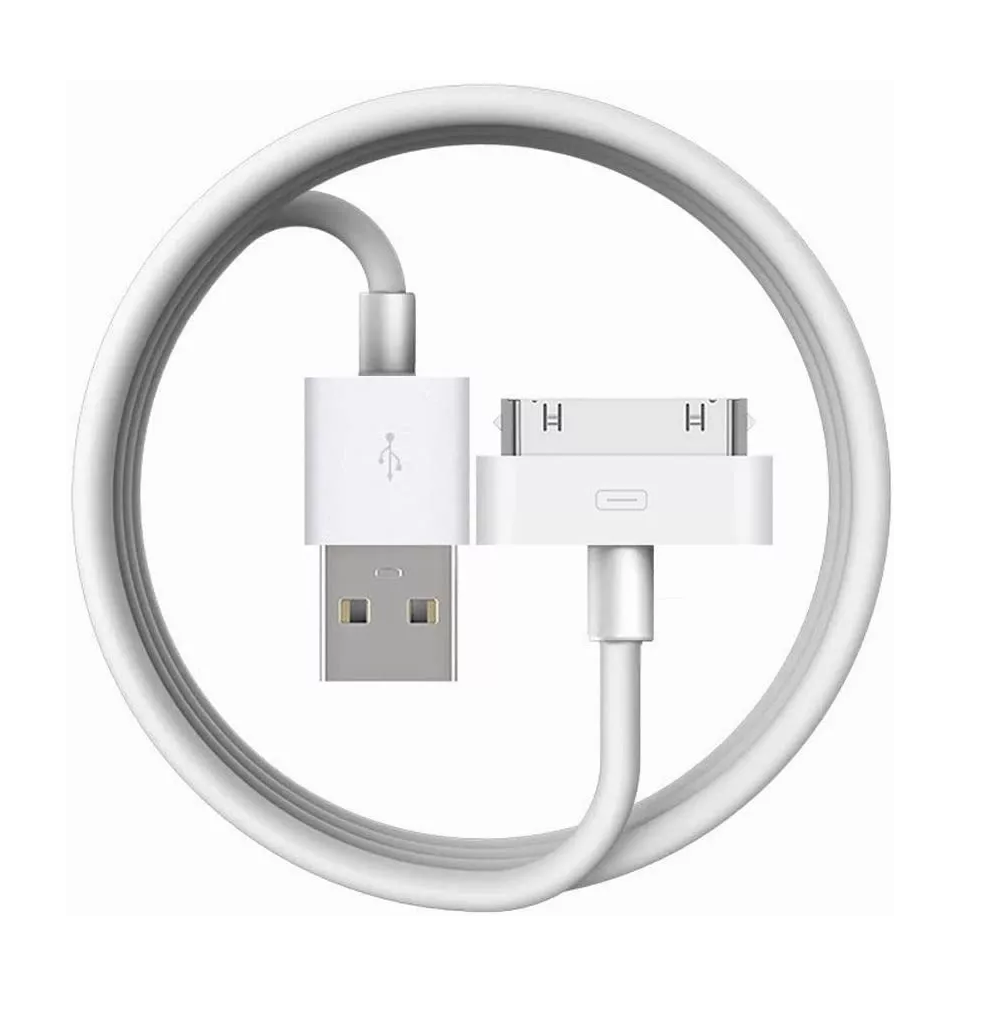 Foto 2 pulgar | Cable 30 Pin A Usb para iPod  Eo Safe Imports Esi-18612 Blanco