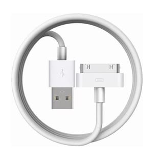 Foto 1 | Cable 30 Pin A Usb para iPod Eo Safe Imports Esi-18612 Blanco