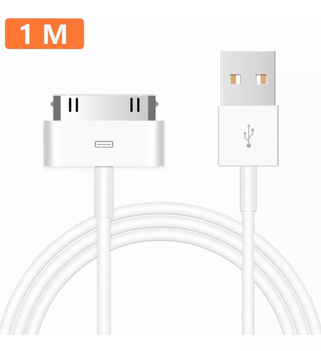 Foto 3 pulgar | Cable 30 Pin A Usb para iPod  Eo Safe Imports Esi-18612 Blanco