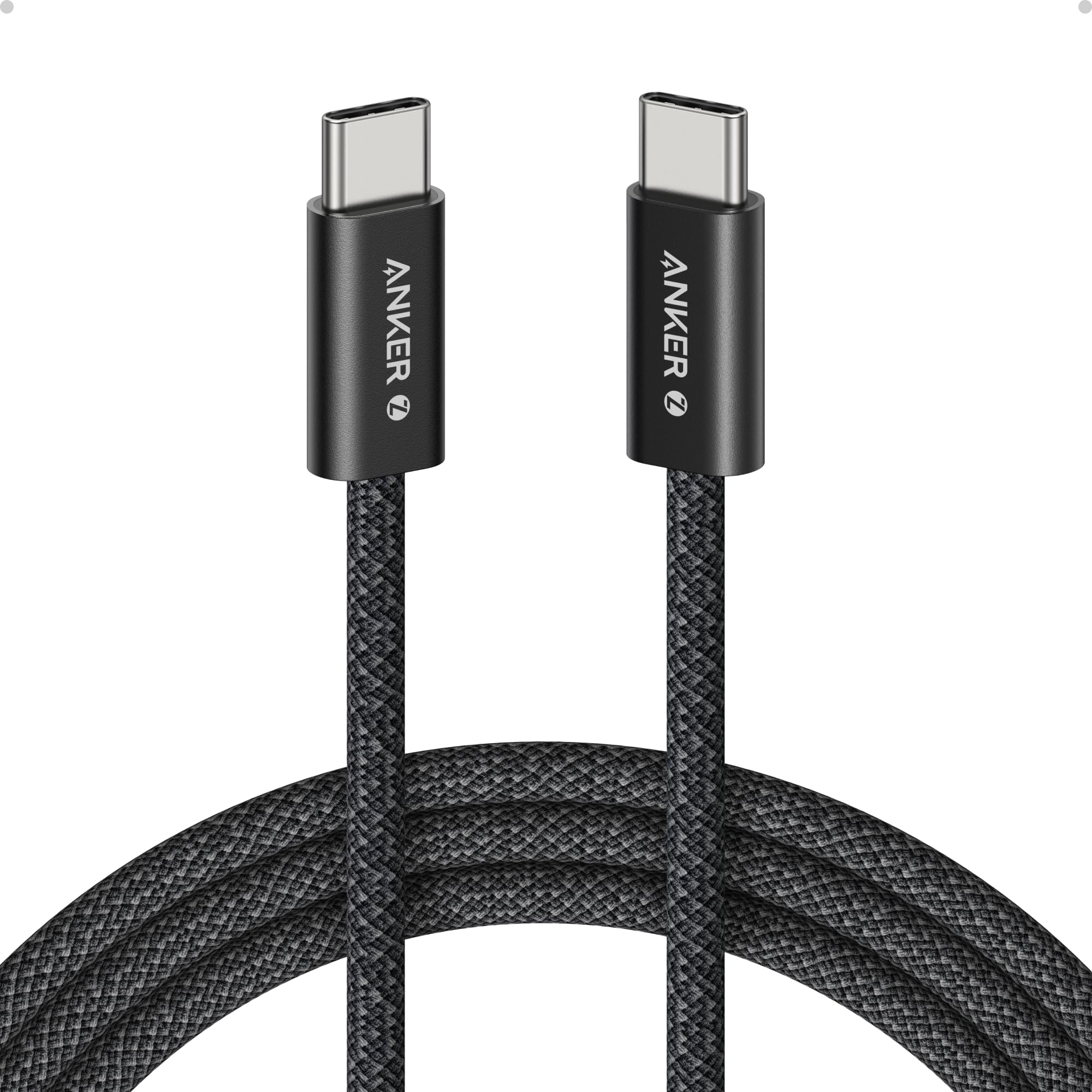 Cable USB-C a USB-C Anker Zolo Trenzado 240 W Carga Rápida 6 Pies - Venta Internacional