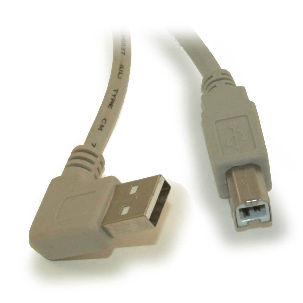 Foto 2 | Cable Mycablemart Usb 2.0 Tipo A Macho A Macho B De 10 Pies, Color Beige - Venta Internacional.