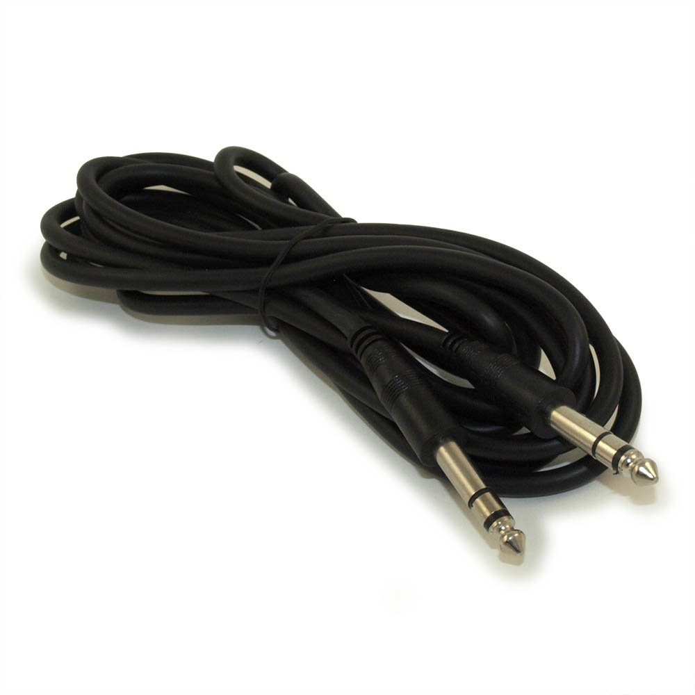 Foto 2 pulgar | Cable De Audio Mycablemart Estéreo Trs De 3 M 1/4, Macho A Macho - Venta Internacional.