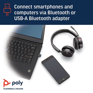 Foto 3 | Soporte de Carga para Auriculares Poly Voyager 4210 Ucbt600 Uc Ms Teams - Venta Internacional