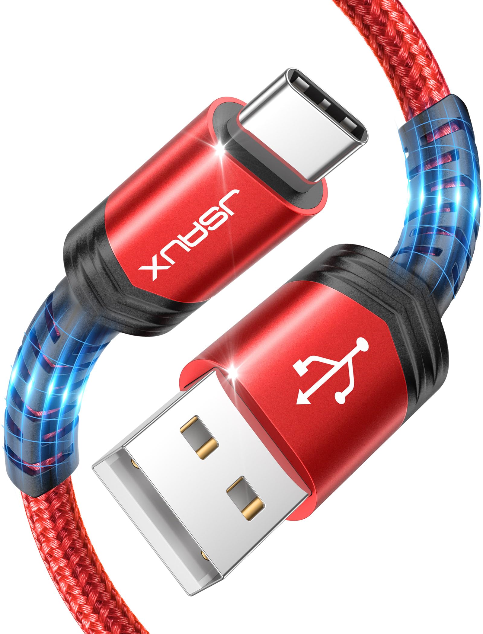 Foto 2 pulgar | Cable Usb C Jsaux [paquete De 2 M] De Carga Rápida Para Iphone Samsung - Venta Internacional.