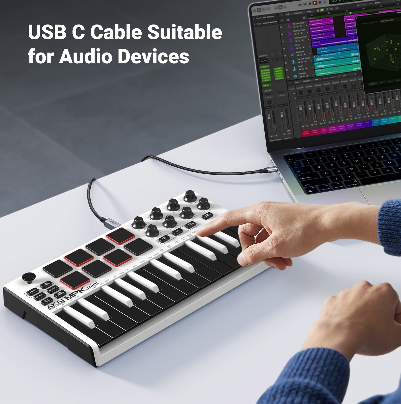 Foto 4 pulgar | Cable de Impresora Usb C a Usb B Ugreen de 5 M- Venta Internacional