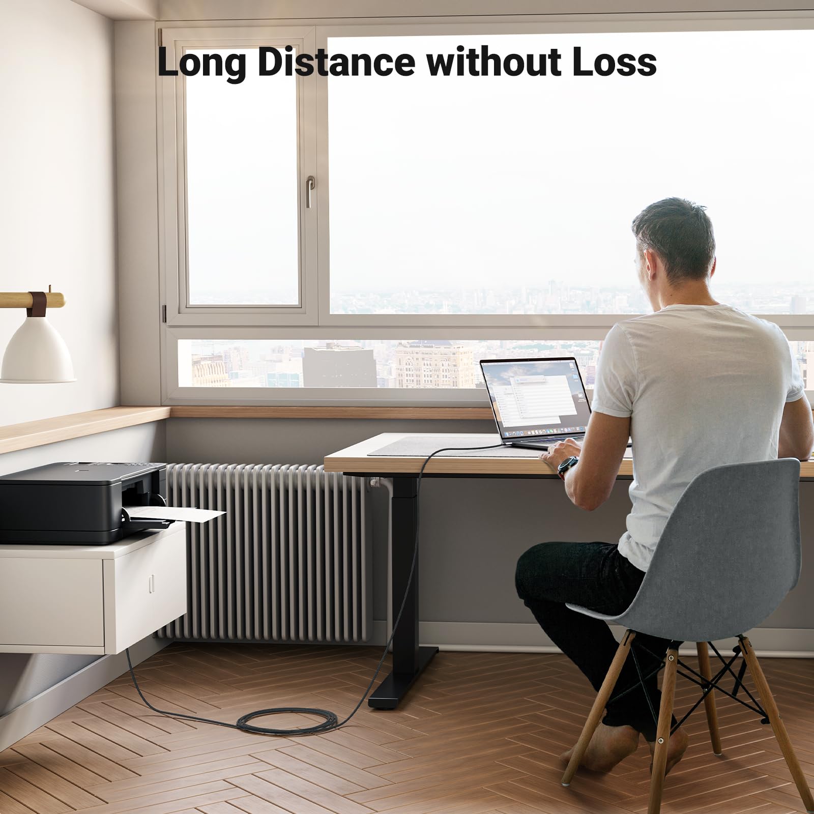 Foto 6 | Cable de Impresora Usb C a Usb B Ugreen de 5 M- Venta Internacional