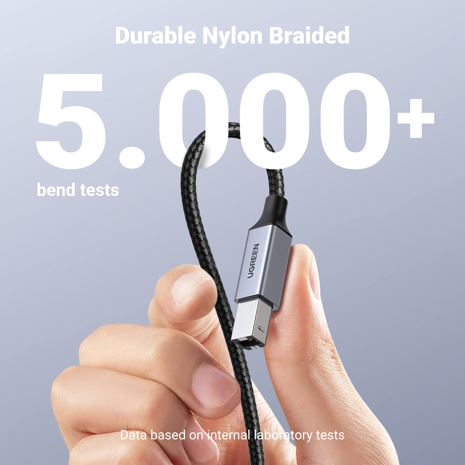 Foto 8 pulgar | Cable de Impresora Usb C a Usb B Ugreen de 5 M- Venta Internacional